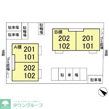 センターフィールド Bの物件内観写真